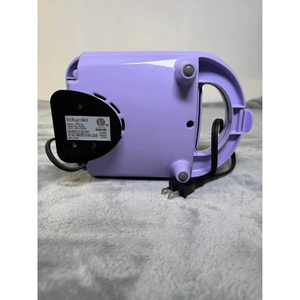 babycakes mini's Purple Cake Pop Maker